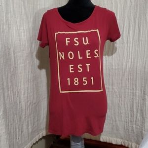 Venley FSU Twistback Top